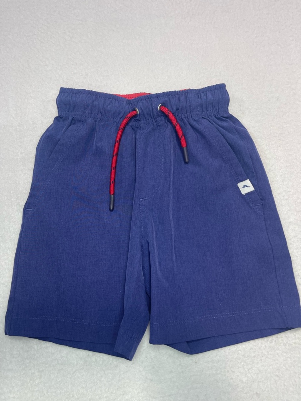 Tommy Bahama Active Boys Blue Drawstring Shorts Size XS 4-5